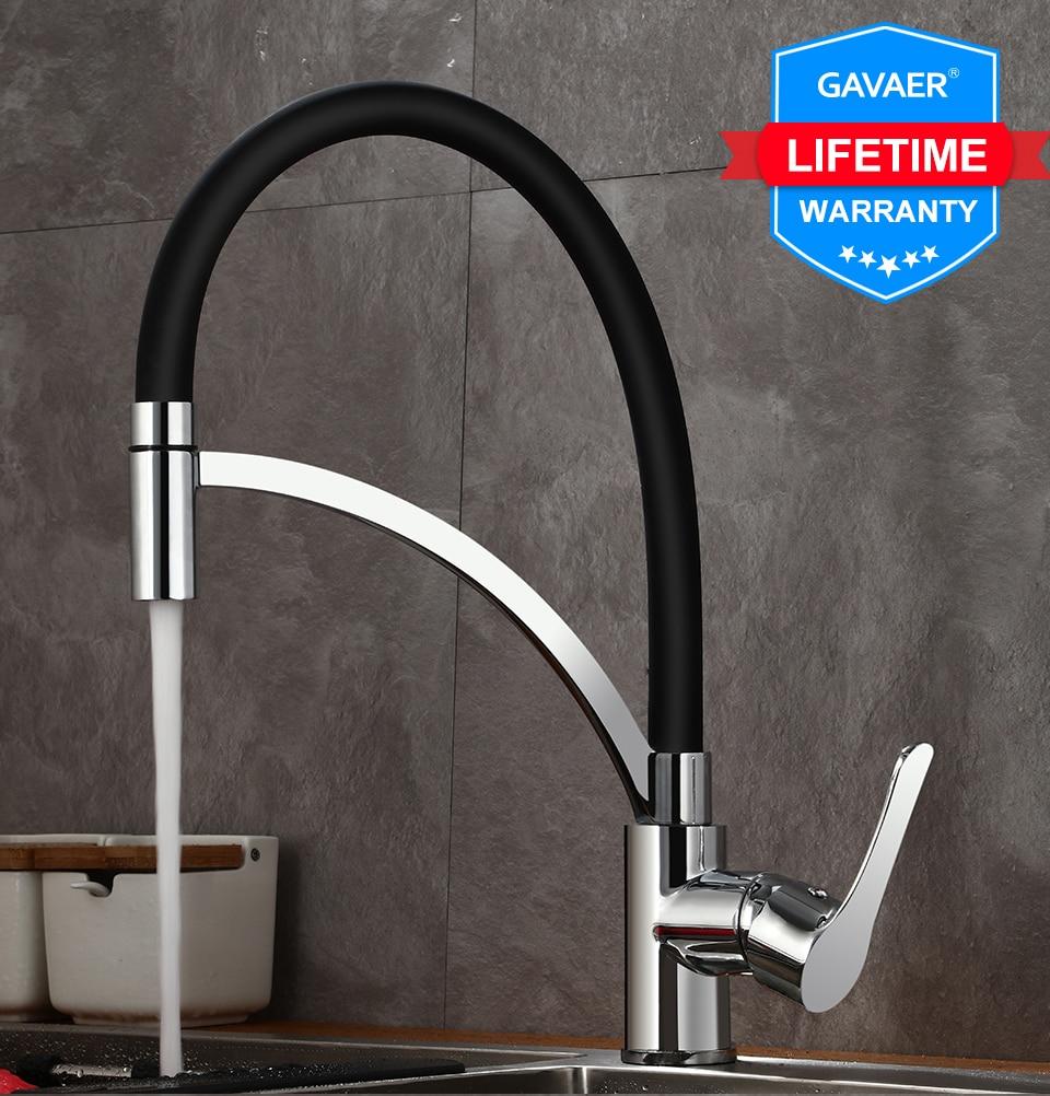 Lodge - Rotating Flexible Kitchen Faucet - Nordic Side - 03-15, modern-pieces