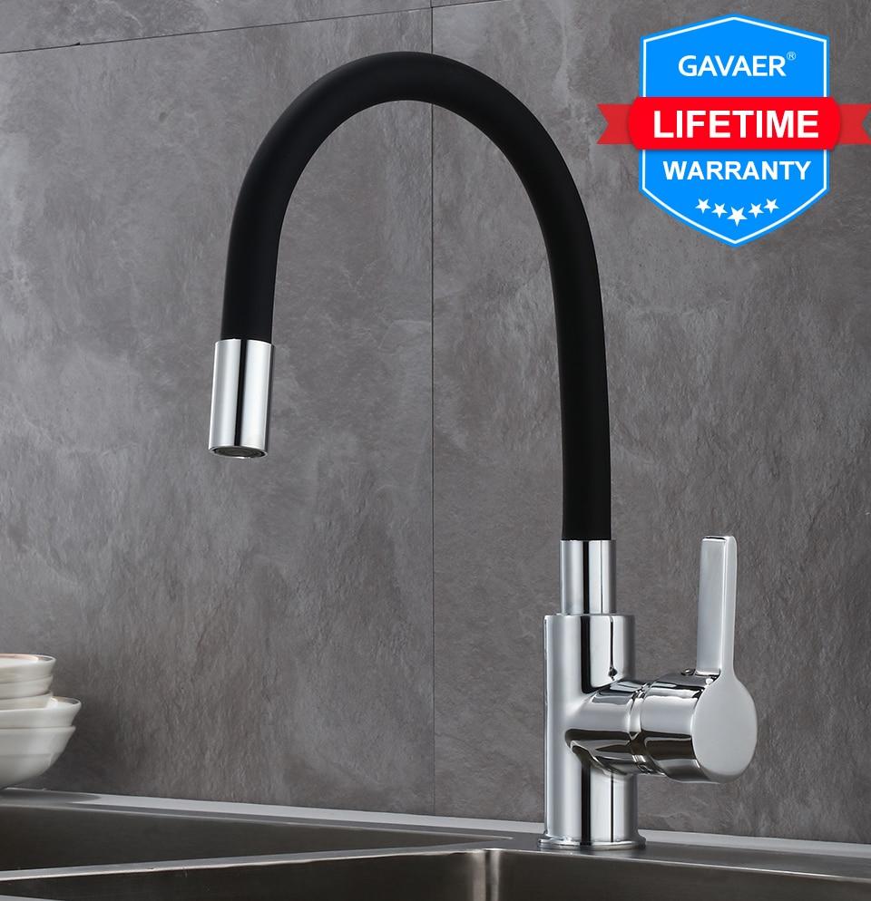 Lodge - Rotating Flexible Kitchen Faucet - Nordic Side - 03-15, modern-pieces