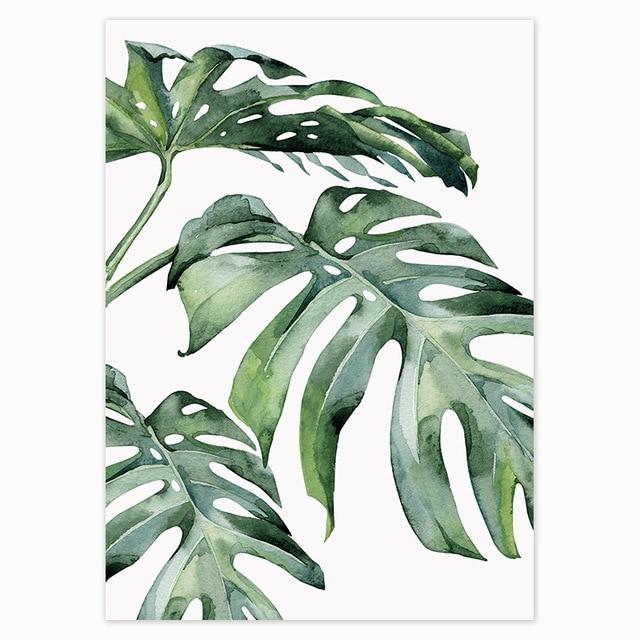 Tropical Plant Wall Art