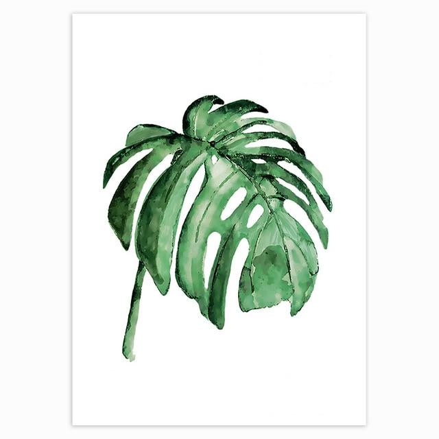 Tropical Plant Wall Art