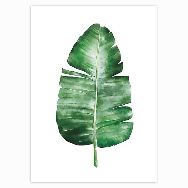 Tropical Plant Wall Art