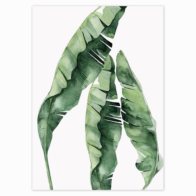 Tropical Plant Wall Art