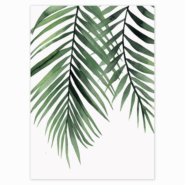 Tropical Plant Wall Art