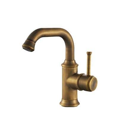 Anaia - Vintage Style Brass Bathroom Faucet - Nordic Side - 03-19, modern-farmhouse