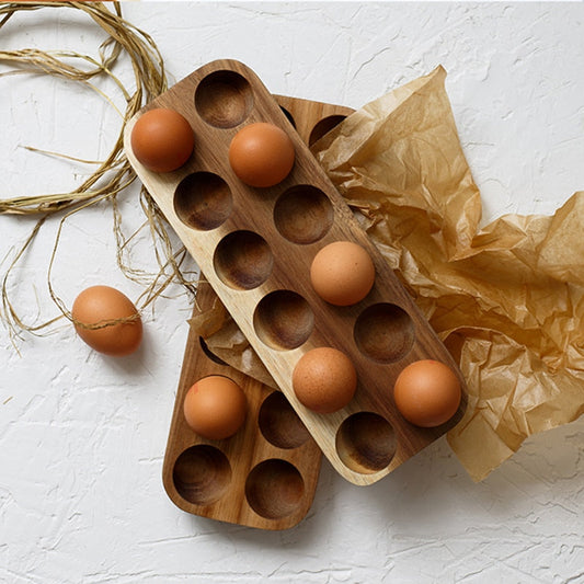 Wooden Egg Holder Set