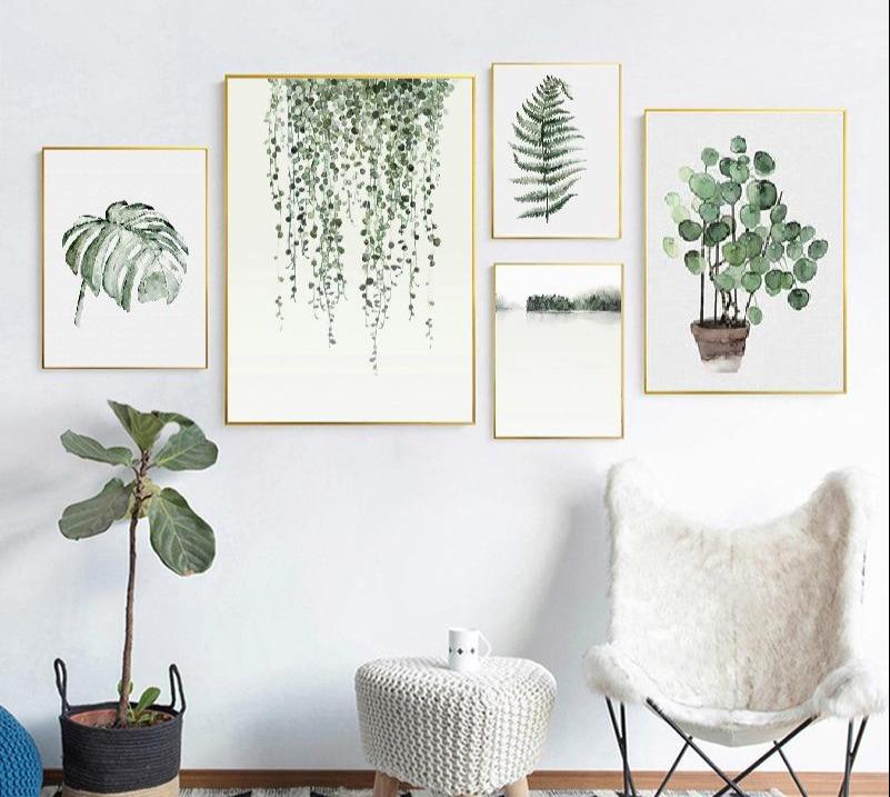 Tropical Plant Wall Art