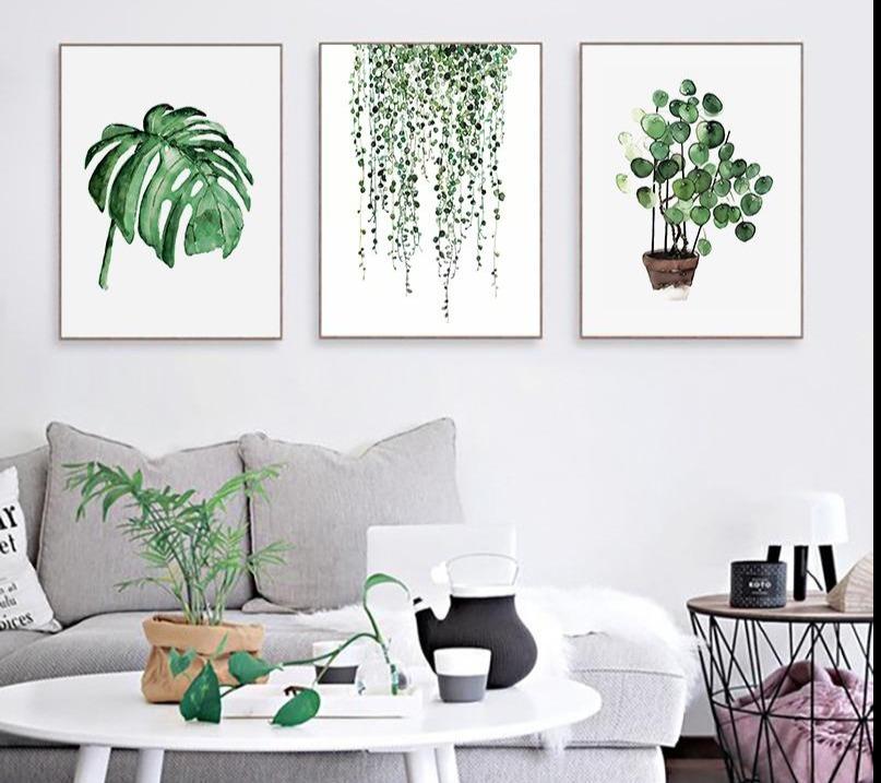 Tropical Plant Wall Art