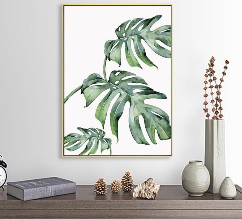 Tropical Plant Wall Art