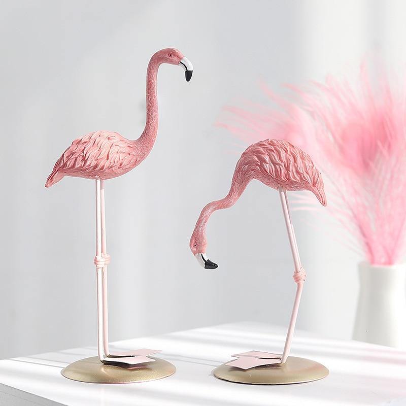 Decorative Flamingo Figurines - Nordic Side - flamingo