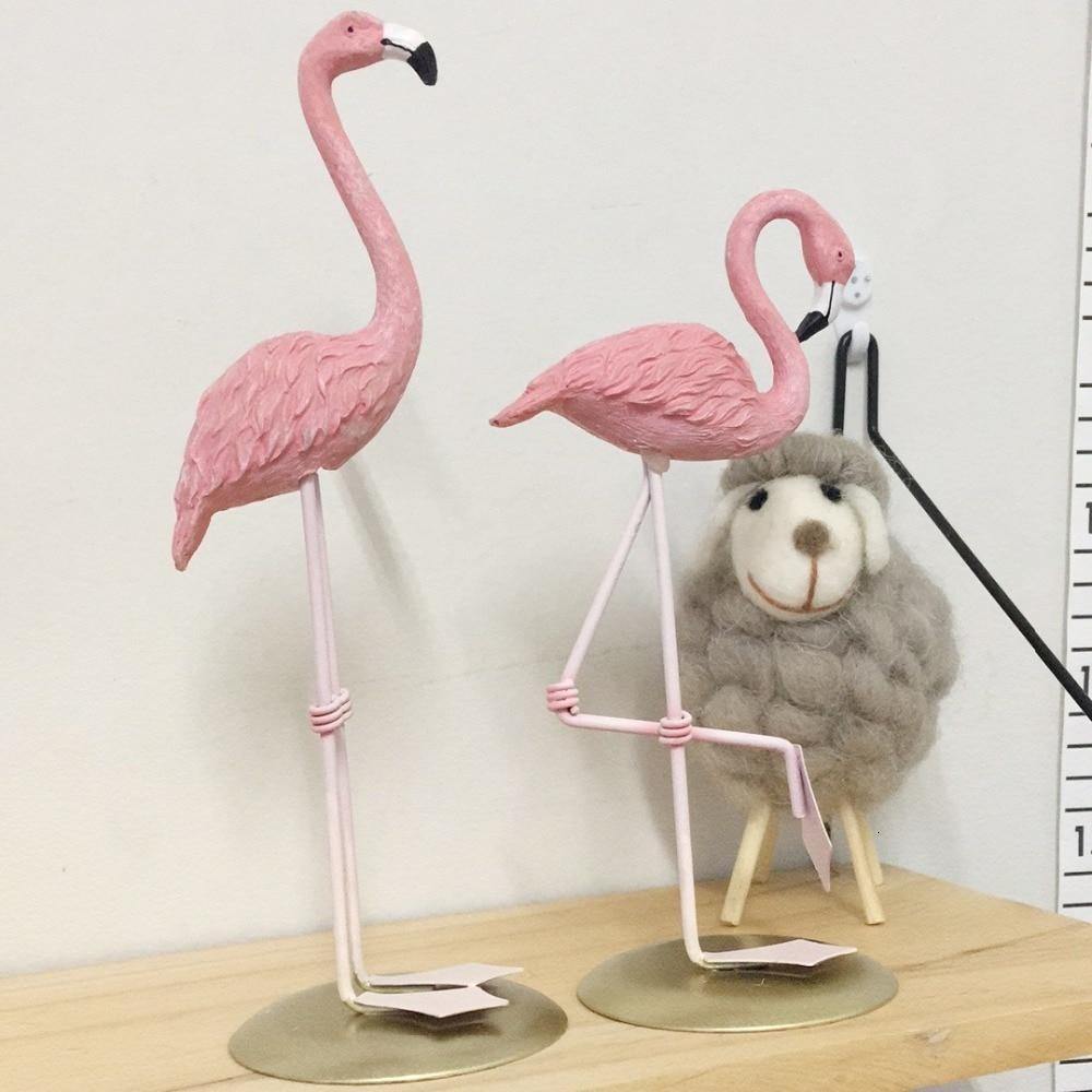 Decorative Flamingo Figurines - Nordic Side - flamingo