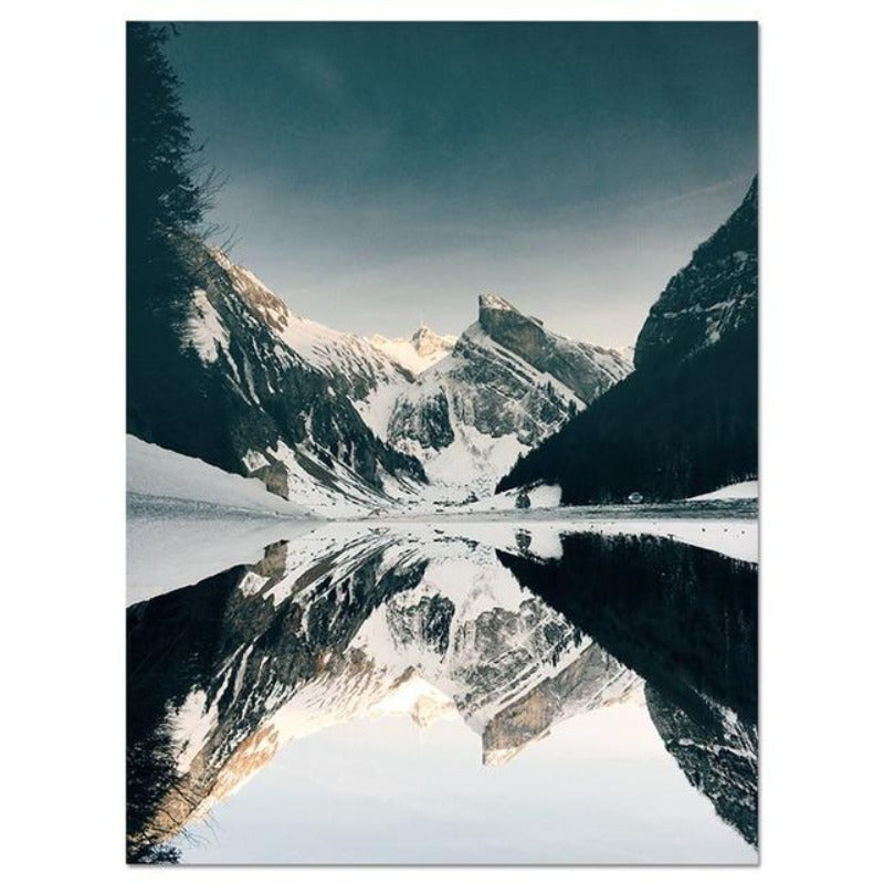 Mountain Lake Wall Art