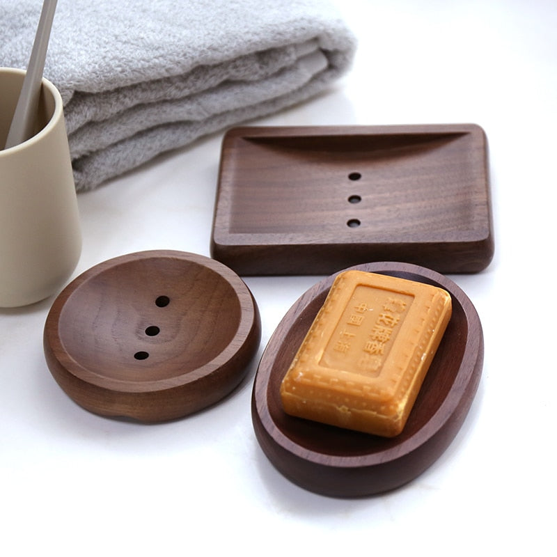 Wooden Soap Dishes Home Accessory