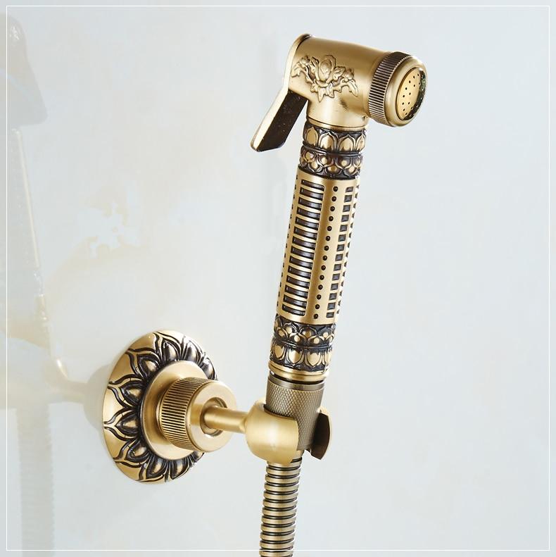 Felicia - Vintage Brass Wall Mounted Bidet - Nordic Side - 04-24, feed-cl0-over-80-dollars, modern-farmhouse