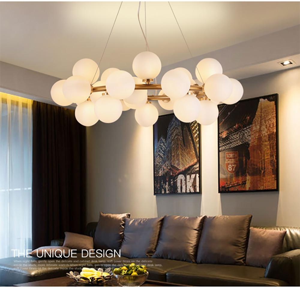 Viggo - Nordic Ball Molecular Chandelier