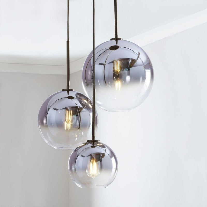 Zaire Modern Glass Globe Pendant