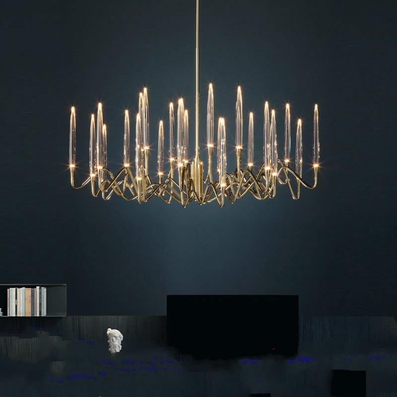 Upstream - Nordic Side - chandelier, crystal, pendant