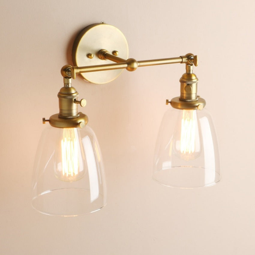 Two-Bulb Wilson Vintage Wall Sconce