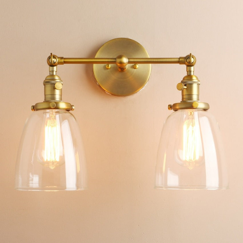 Two-Bulb Wilson Vintage Wall Sconce