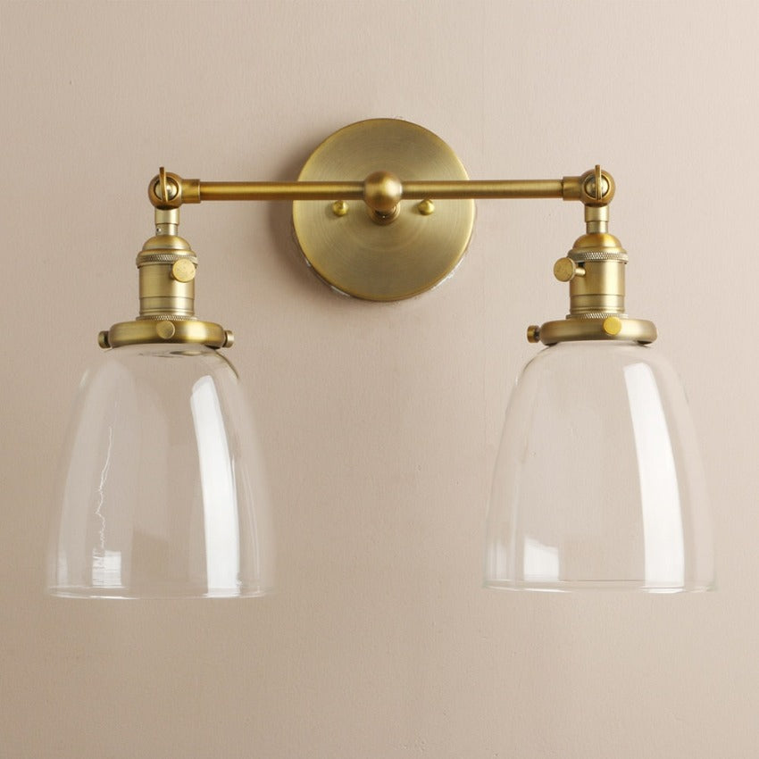 Two-Bulb Wilson Vintage Wall Sconce