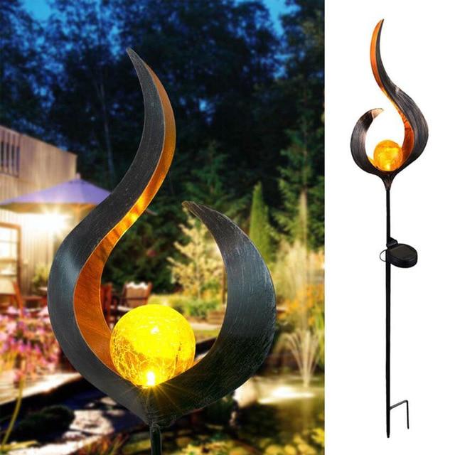 LED Artificial Flame Garden Light - Nordic Side - 