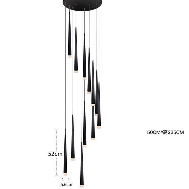 Staircase Rotating Chandelier - Nordic Side - 