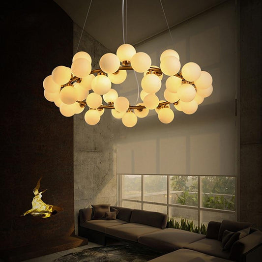 Viggo - Nordic Ball Molecular Chandelier