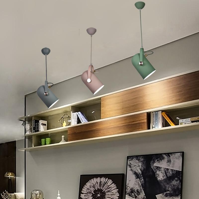 Modern Colorful Angled Pendant Lights