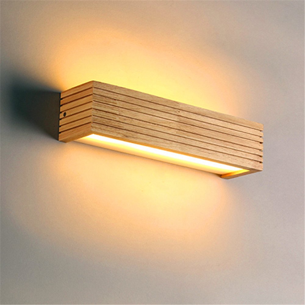 Aria - Modern Japanese Wooden Wall Lamp