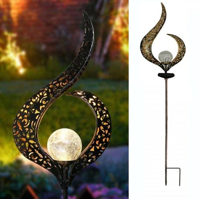 LED Artificial Flame Garden Light - Nordic Side - 