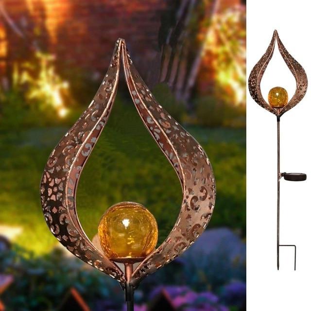 LED Artificial Flame Garden Light - Nordic Side - 