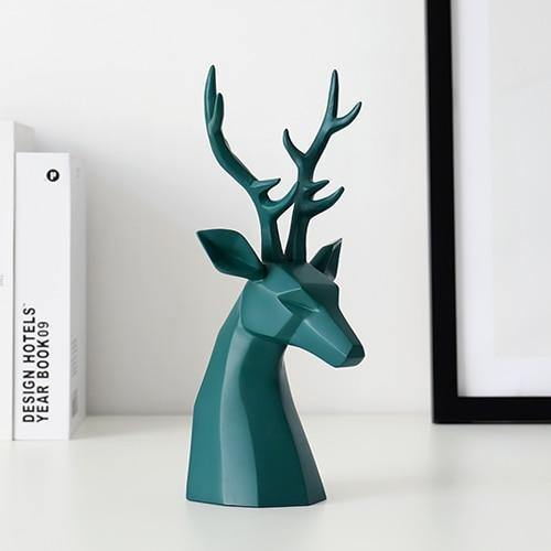 Decorative Deer Figurine - Nordic Side - 