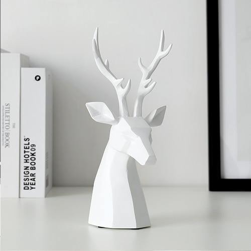 Decorative Deer Figurine - Nordic Side - 