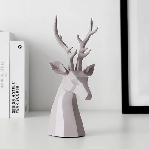 Decorative Deer Figurine - Nordic Side - 