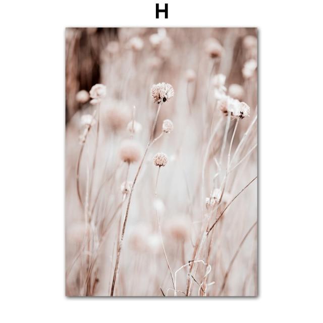 Autumn Wheat Wall Art Canvas Print