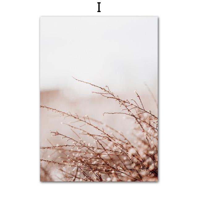 Autumn Wheat Wall Art Canvas Print