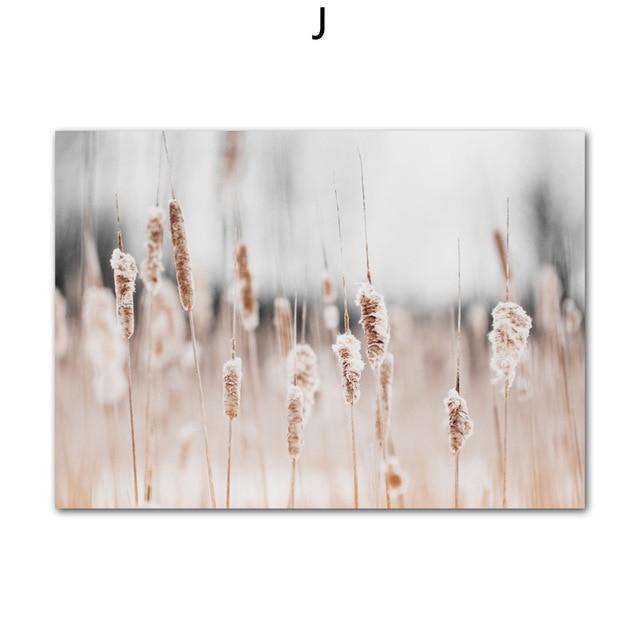 Autumn Wheat Wall Art Canvas Print