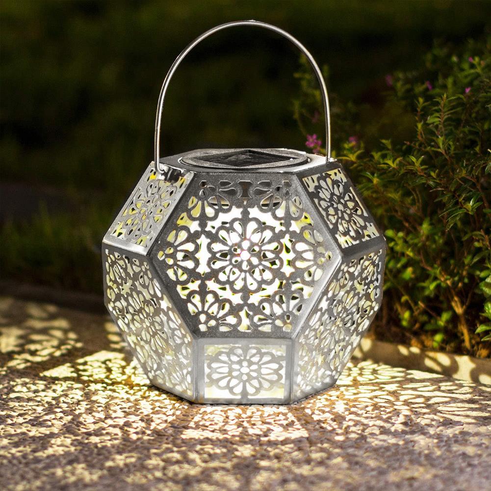 Rafik - Geometric Shadow Cast Lantern - Nordic Side - 06-22