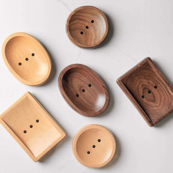 Wooden Soap Dishes Home Accessory