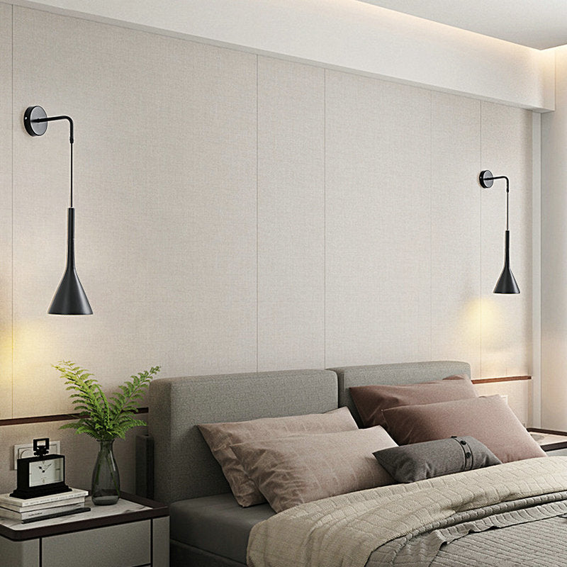 Bedside pendant wall lights