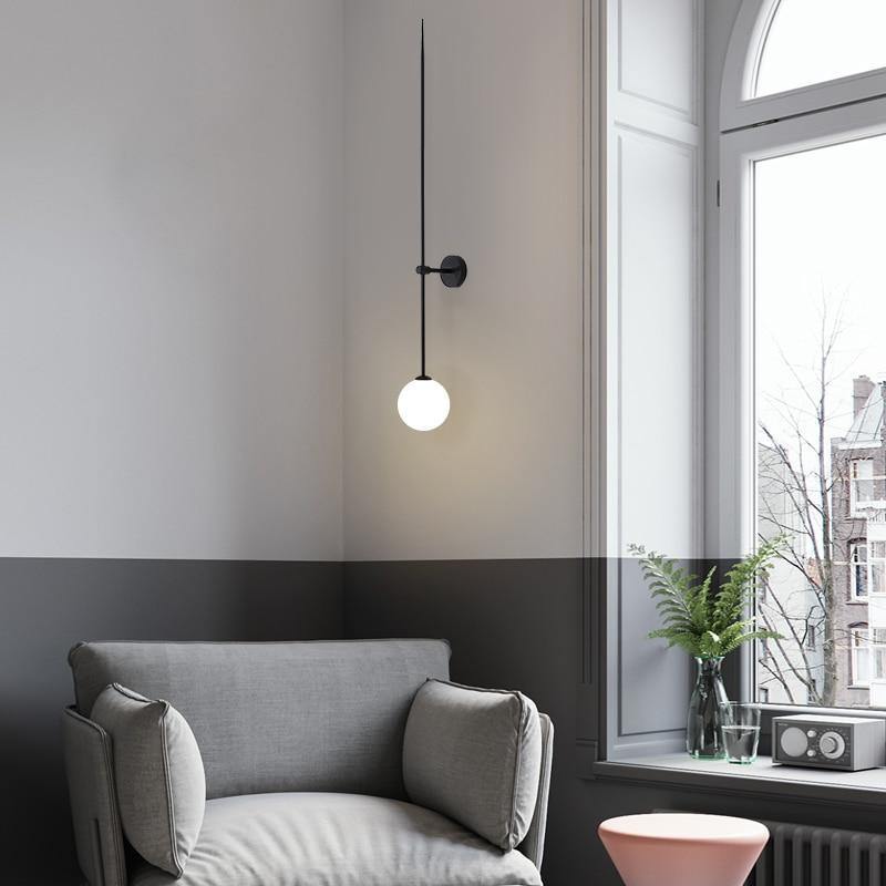 Droplet - Nordic Side - orb, walllamp