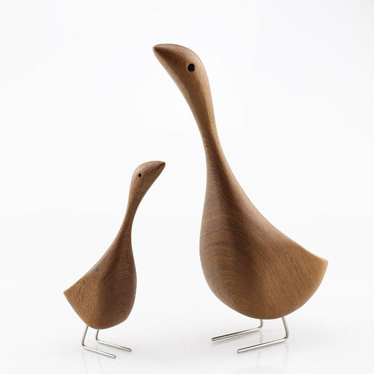 Wooden Geese Decorative Home Accent