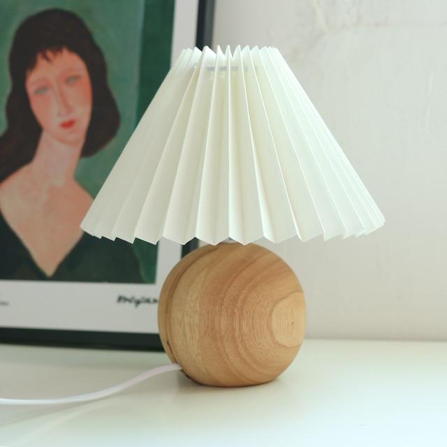 Vintage Rattan Table Lamp - Natural Materials