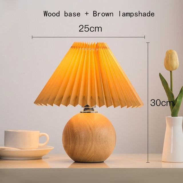 Vintage Rattan Table Lamp - Natural Materials