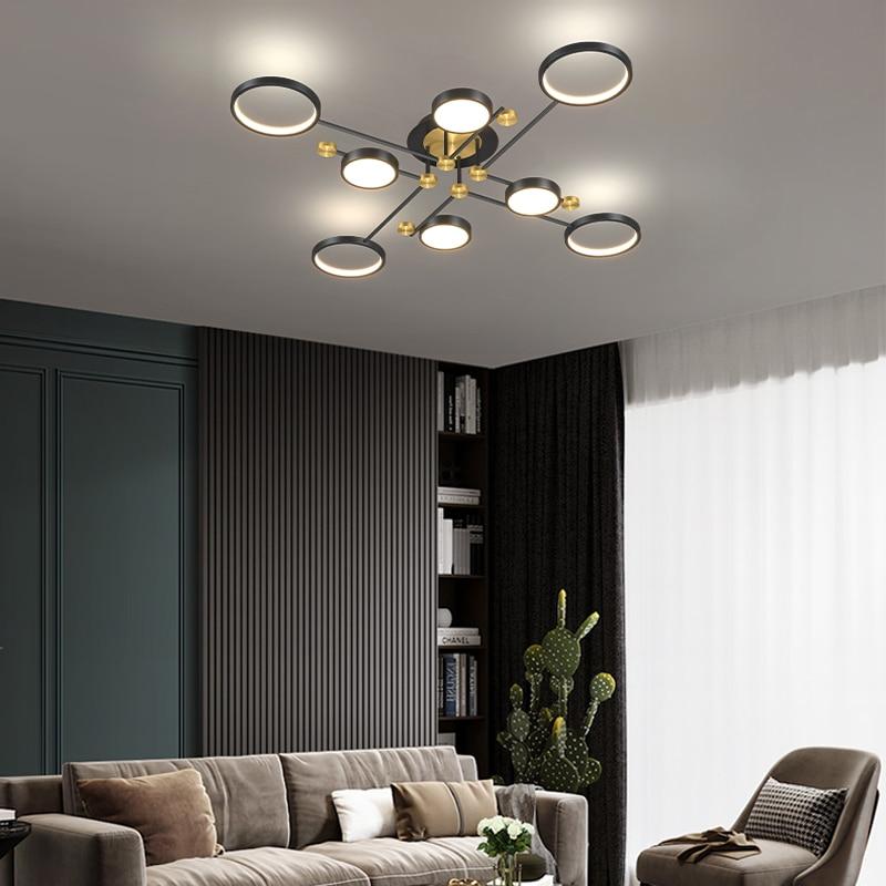 Cayuco Geometric Ceiling Light - Multi-Layer Design