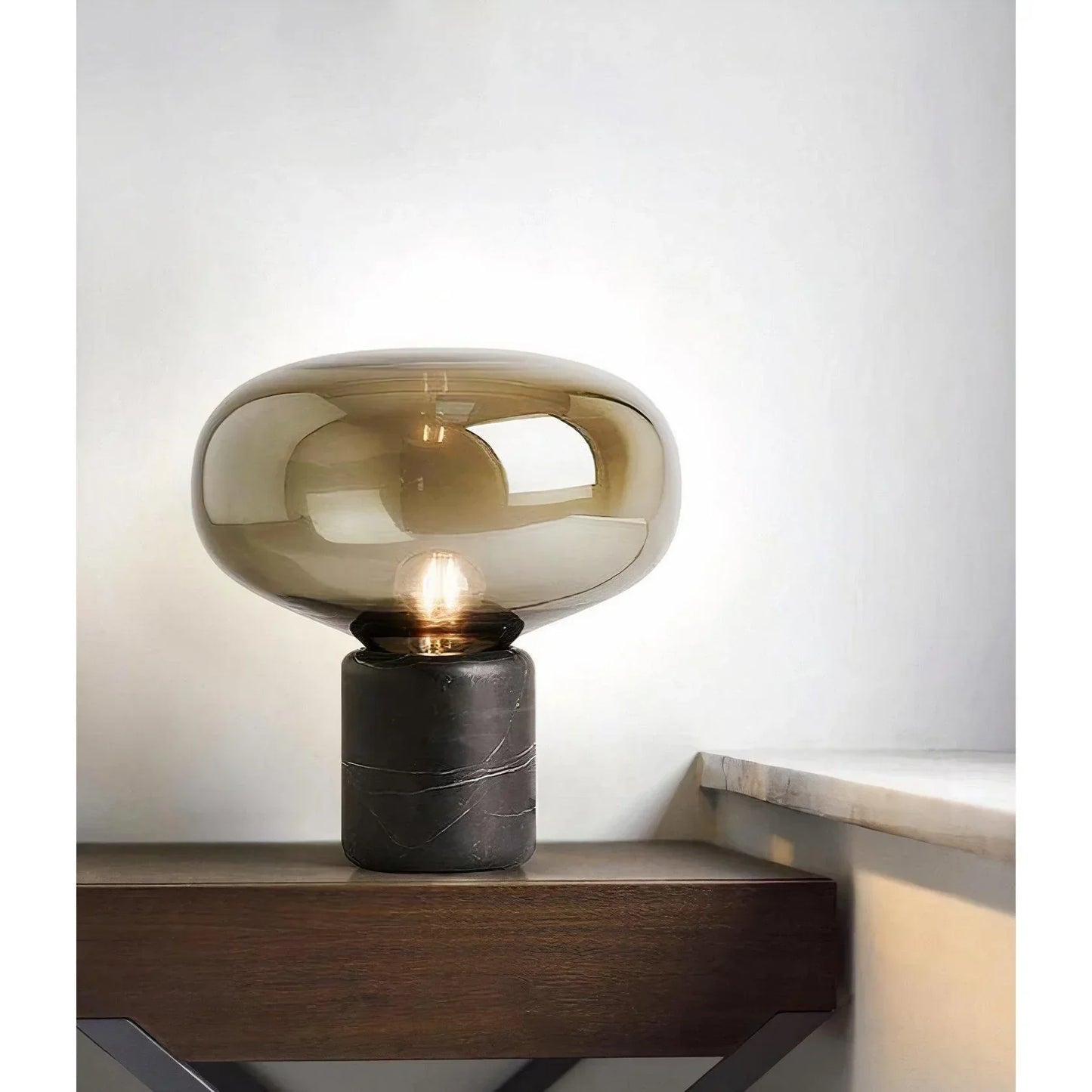 Melle Vintage Lantern Table Lamp