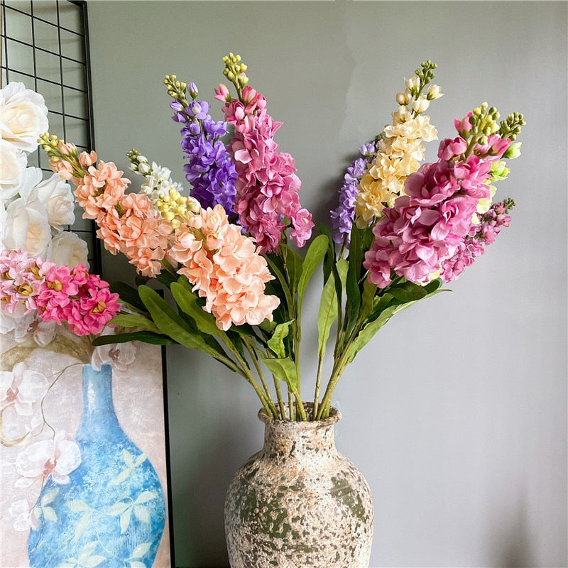 Artificial Hyacinth Bouquet (5pcs)