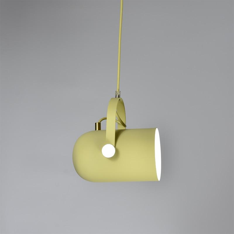 Modern Colorful Angled Pendant Lights