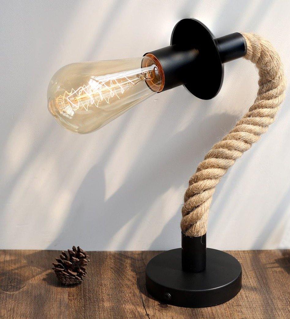 Hemp Rope Sconce - Nordic Side - 