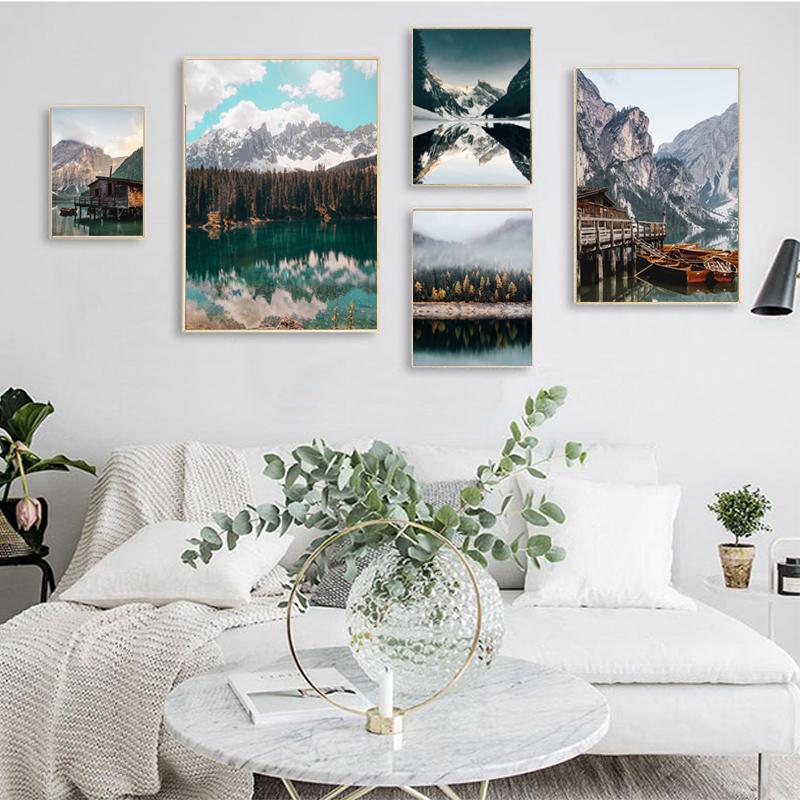 Mountain Lake Wall Art