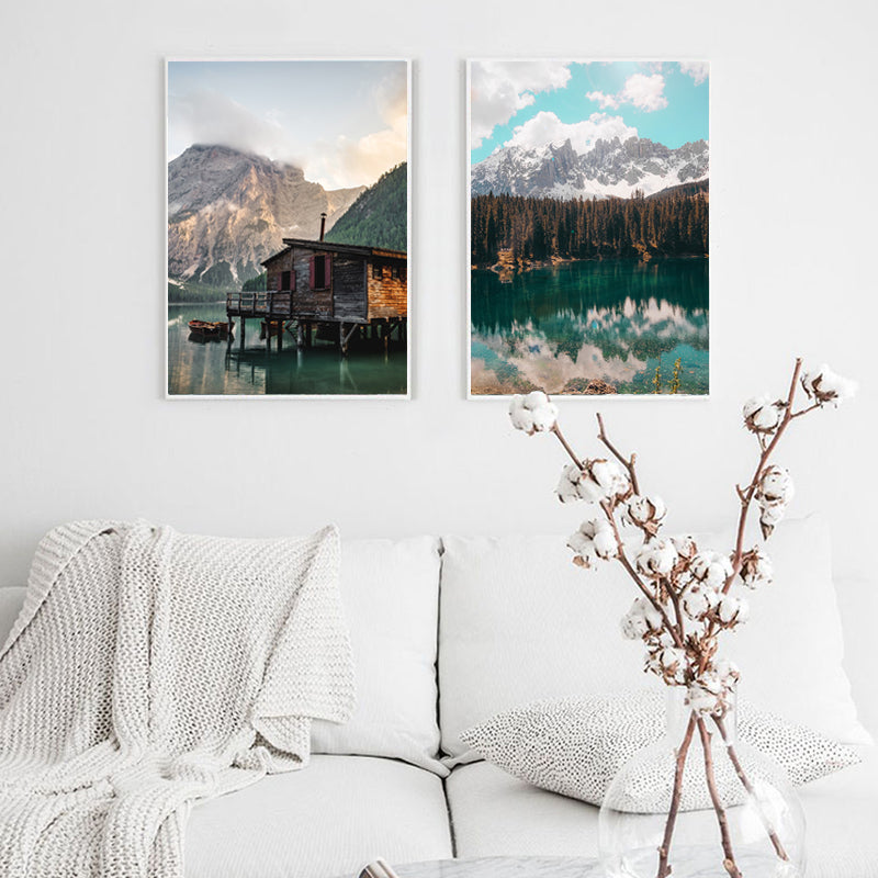 Mountain Lake Wall Art